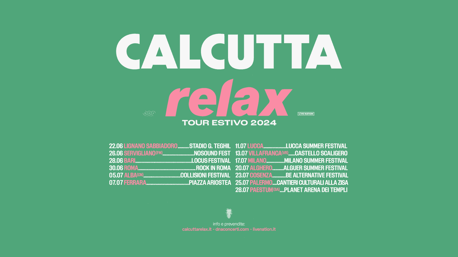 Calcutta Relax Tour - Rock Nation